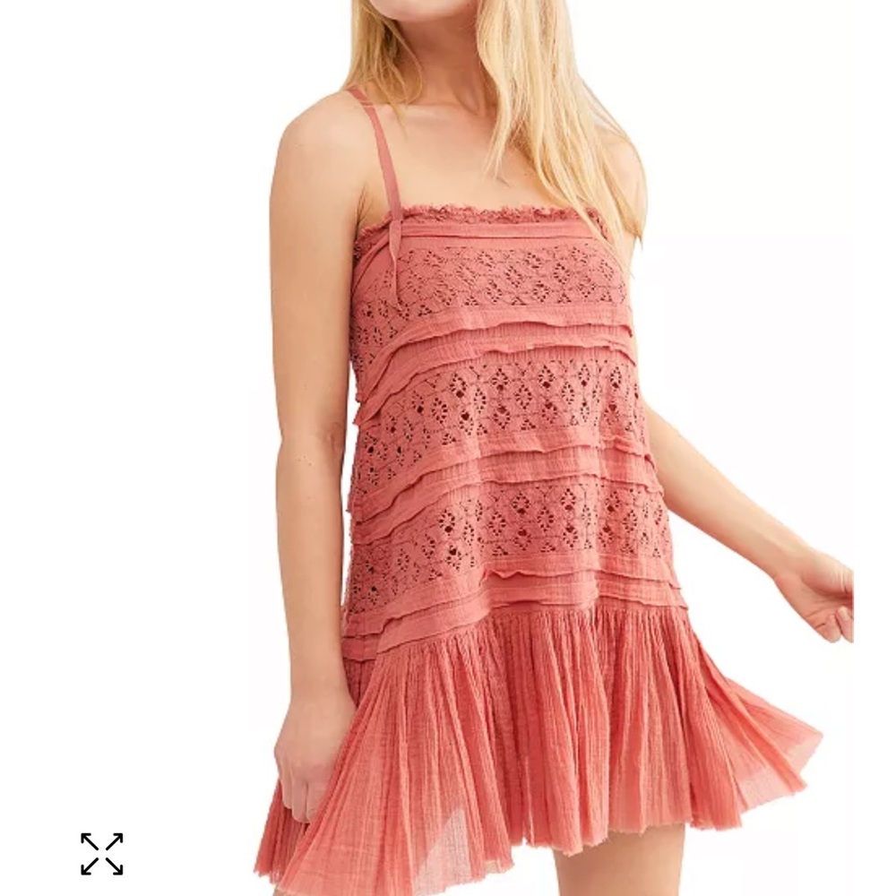 Free People FP ONE Shailee Slip Mini Dress NWOT